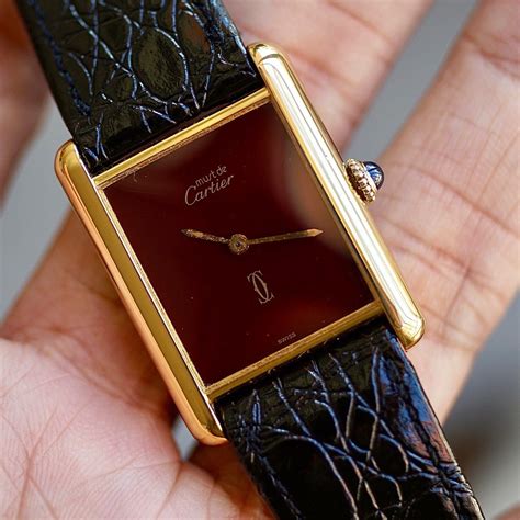 must de cartier manual wind|must de cartier watch review.